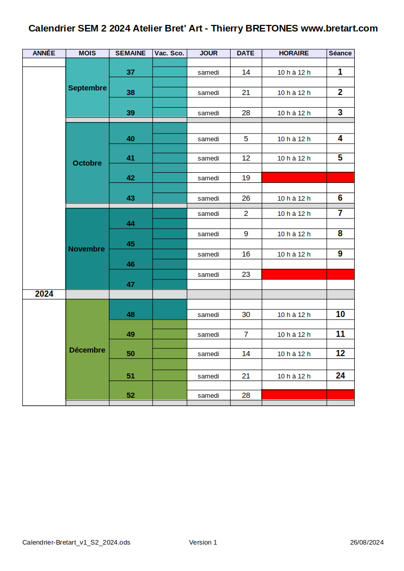 Calendrier Bretart v1 S2 2024