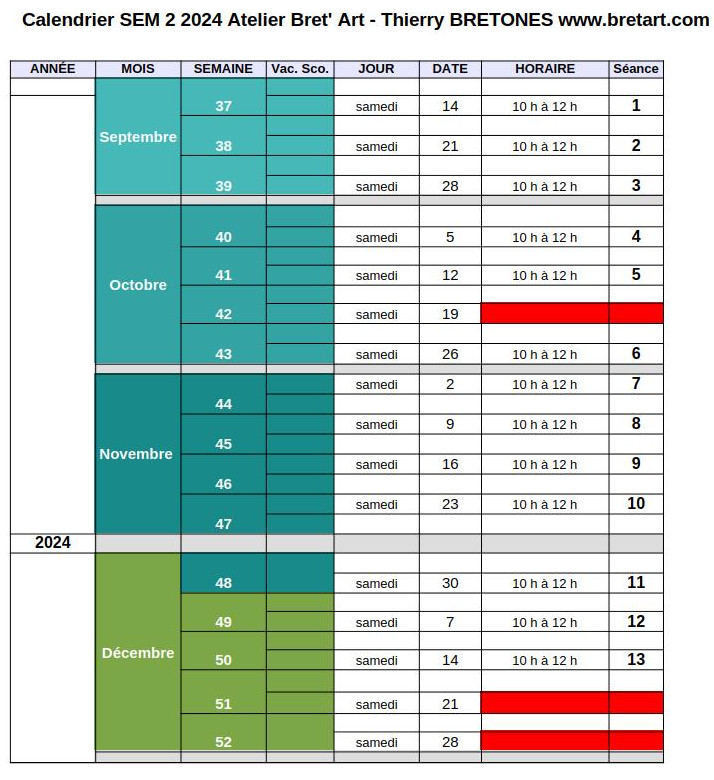 Calendrier Bretart v2 S2 2024