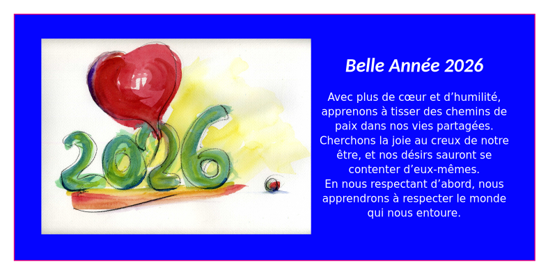 Carte voeux 2026 tbts